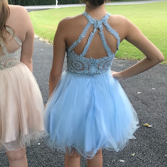 Sherri Hill homecoming dress. Worn once. No damage. - Picture 2 of 3